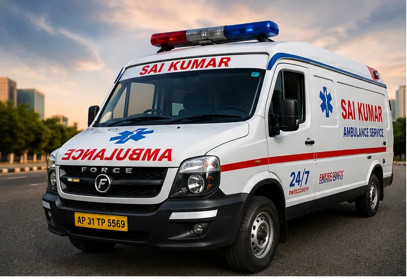 Sai Kumar ambulance exterior